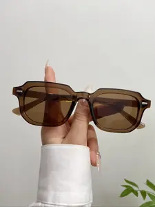 Retro Classic Glasses, Vintage Trendy Casual Glasses for Women and Men, Fashion Accessories for Everyday Use and Outdoor Activities, Classic Shades