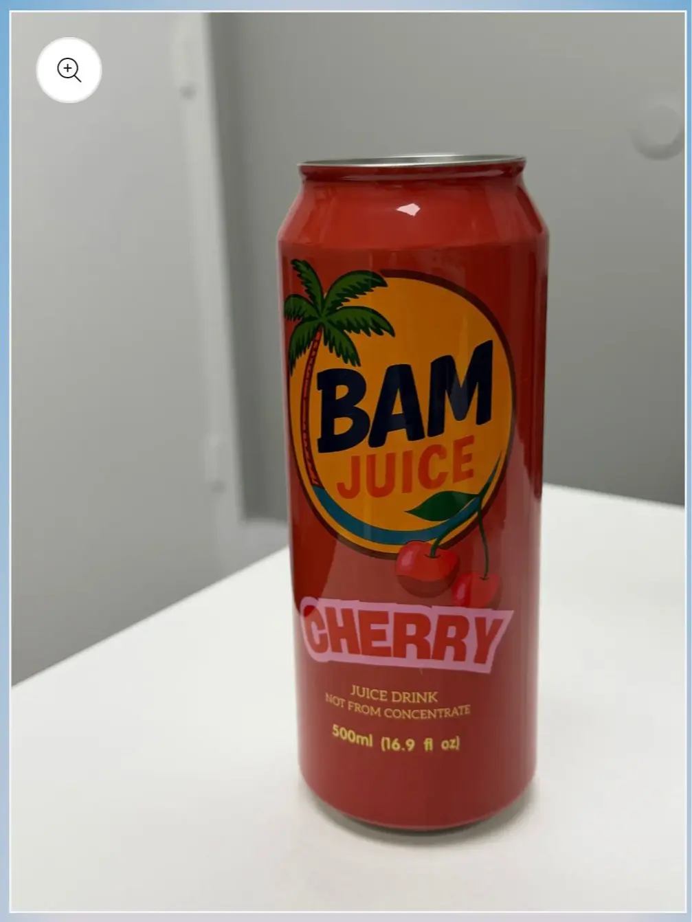 BAM Cherry Juice Fruit Drink 500ml - Refreshing & Vibrant Cherry Flavor Not From Concentrate Ready-to-Drink Beverage - Berry