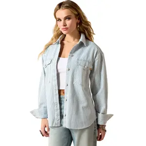 Women's Denim Shirt Jacket