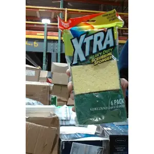 Xtra Heavy Duty Scrubbing Sponges - 6 Pack