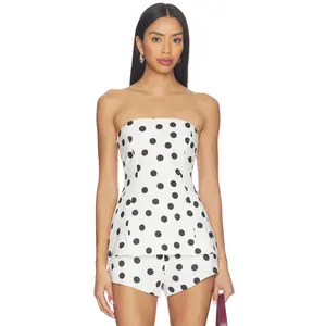 Amanda Uprichard x REVOLVE Linda Top in White & Black