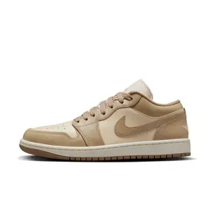 Nike Jordan 1 Low Rattan Sail Desert Camo DC0774-203 Women's Fashion Shoes New