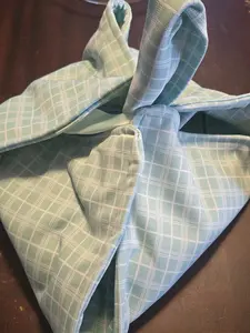 Handmade 19x19.5 Cotton Casserole Carrier for 8x8 Square Dish or Pie Plate Easy to Use and Foldable for Storage - Oven, Bakeware