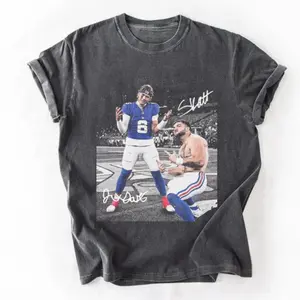 Giant Apparel, Jaxson Dart and Cam Skattebo Vintage Bootleg Shirt, Vintage New York Team Hoodie, Vintage Giant Hoodie, Giant Fan Apparel, Classic New York Fan Pullover, New York Football Supporter Gift