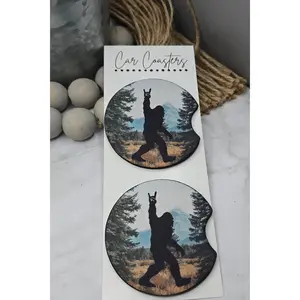 Big Foot Car Coasters