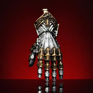 Armored Mechanical Hand Pendant