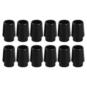 12Pcs Plastic Golf Ferrules, 0.370in Mouth Diameter, Compatible with PXG Irons, Golf Club Shaft Sleeve Adapter for 0.370in Tip Iron Shafts, 0.370Inch