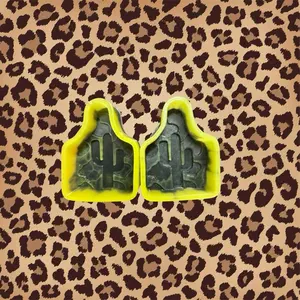 Cactus Cow Tag Vents Freshie Mold