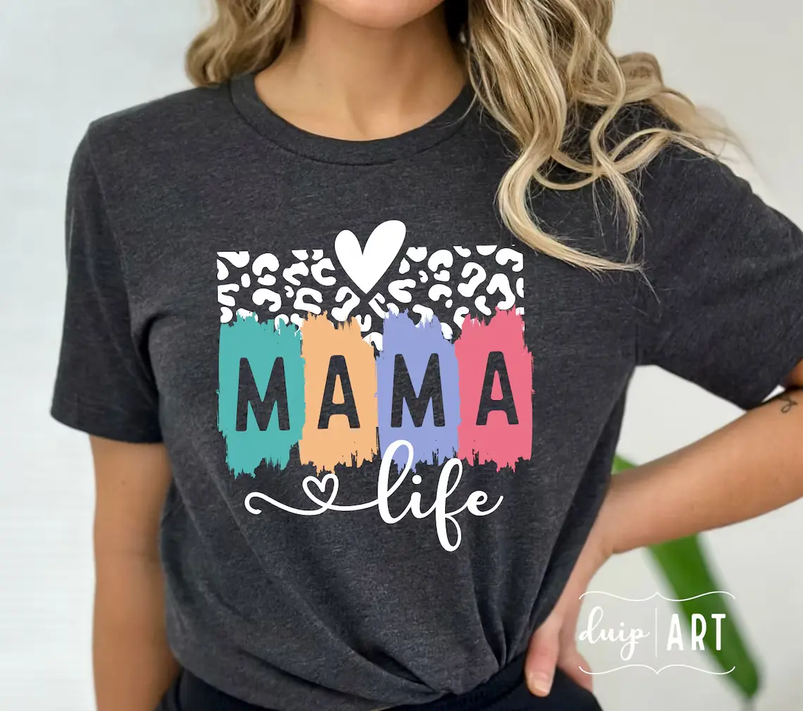 Mama Life Hoodie, Leopard Mama Hoodie, Mother's Day Hoodie, Mom Life Hoodie, Cool Mom Hoodie, Cute Mom Shirt