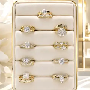 Ring set 2 pieces, Elegant goldplated waterproof.  diferents size available