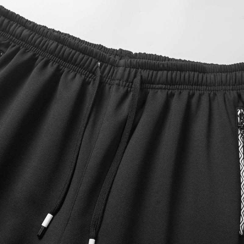 Men's Casual Light Gray Joggers for SpringAutumn & Winter -Sweatpants with ZipperPockets