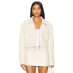 Nakedvice The Vince Jacket in Ivory