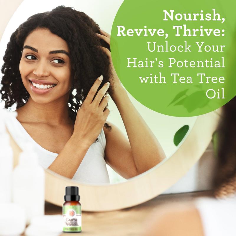 Tea Tree Essential Oil (2-Pack) Wellness Aromatherapy