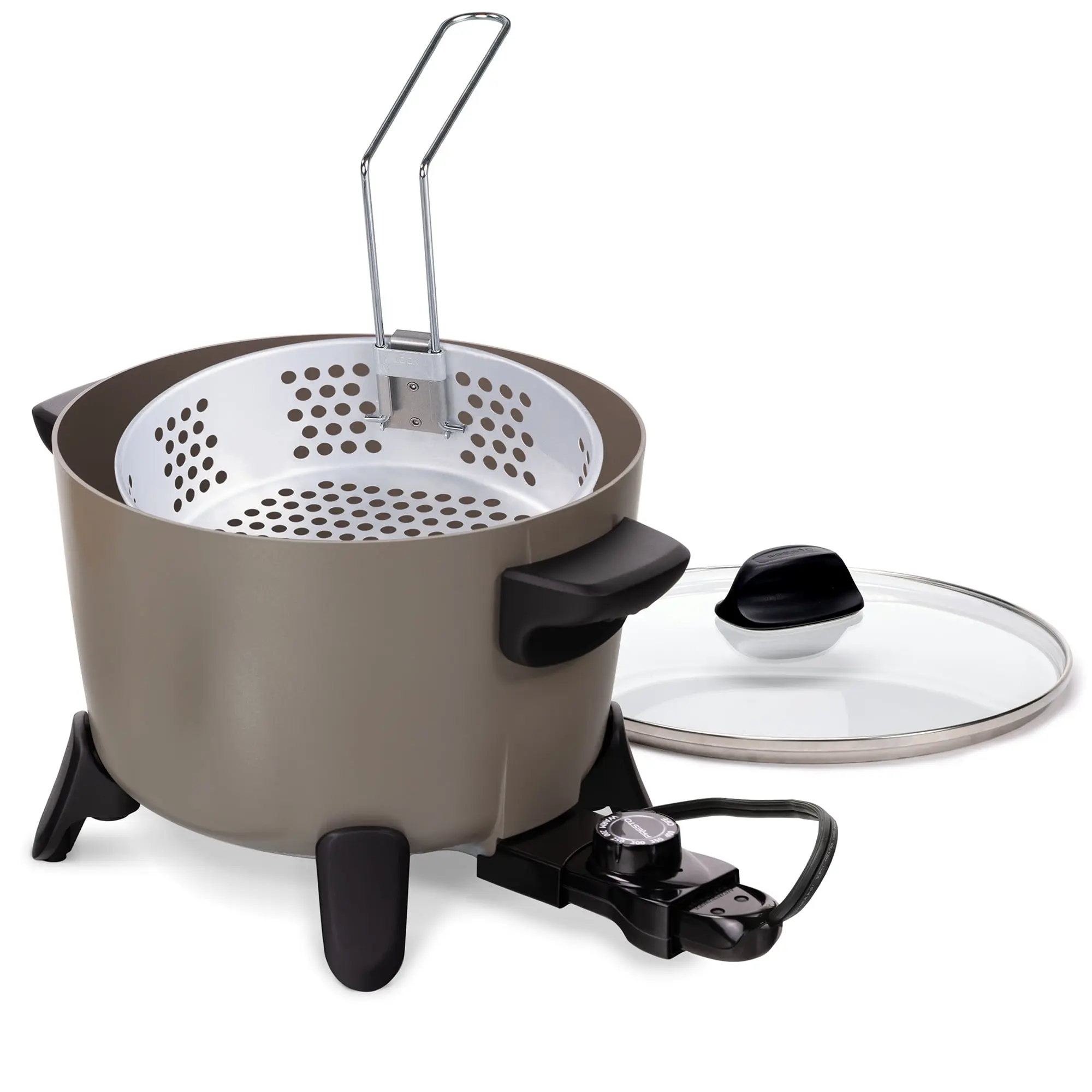 Presto Big Kettle Ceramic Deep Fryer/Multi-Cooker Presto Big Kettle Ceramic Deep Fryer/Multi-Cooker