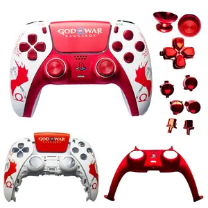 Ps5 Game Controller Replacement Shell Cover, Creative Ip Bottom Shell Decorative Strip, Compatible with Ps5 Handheld Console Accessories