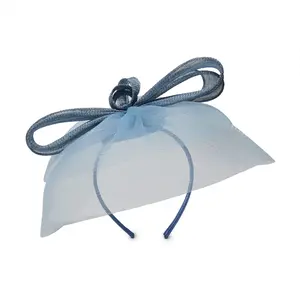 BLUE LUANN FASCINATOR