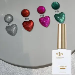 15ML Glass Transparent Cat Eye Nail Gel, UV Nail Art Gel, DIY Nail Art, Perfect for Spring Summer Nails, Suitable for Beginners