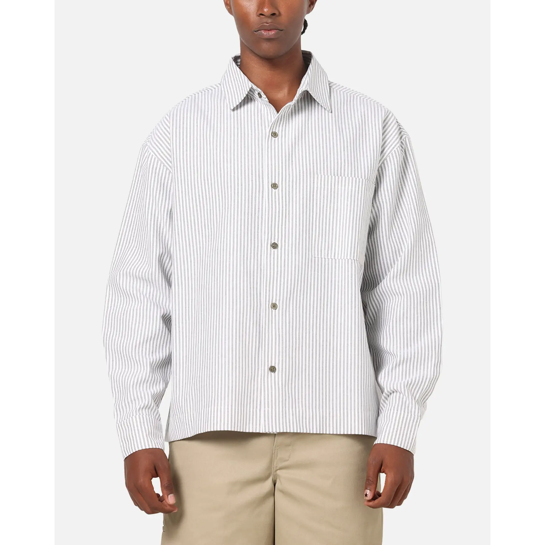 トップス simplycomplicated OXFD SHIRT STRIPE トップス simplycomplicated OXFD SHIRT STRIPE simplycomplicated