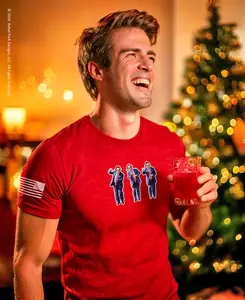 Trump Dancing Christmas T-Shirt | Funny MAGA Holiday Tee