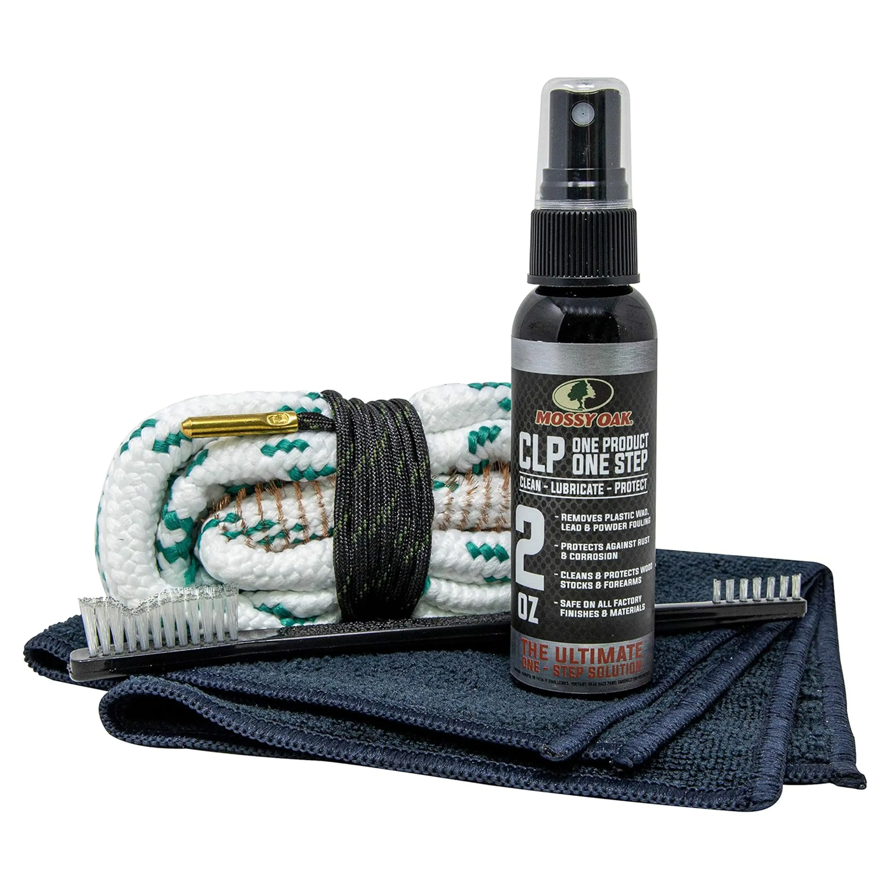 Precision Cleaning Kit – 12 Gauge Bore Cleaner & CLP Lubricant Set –  Weatherproof – Multi-Use Tool Maintenance Kit – Field Use – Outdoor Storage