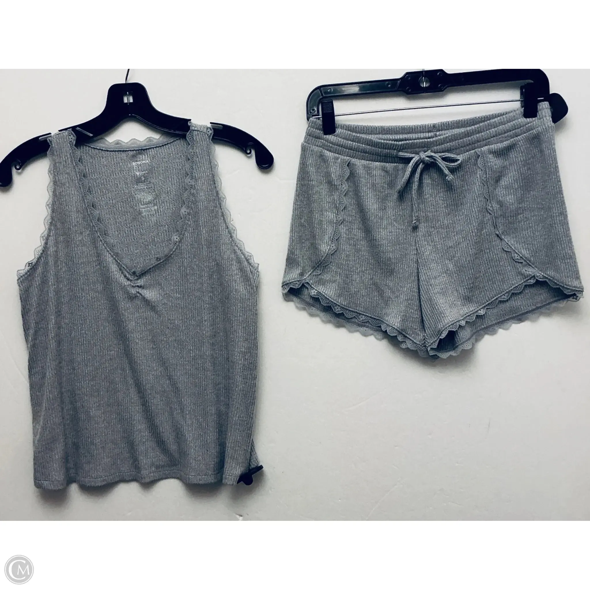 Lounge Set Shorts By Sonoma In Grey, Size: S