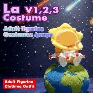 Buy one get one (A set of different styles of replacement clothing is given as a gift) Sutiable For Labubu V123 Clothes Doll Clothes outfit Handmade clothes doll dress-up Photography Showing Protecting Collection Cosplay Doll