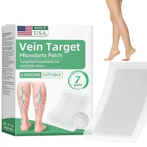 Vein Target Microdarts Patch, Professional Varicose Veins Treatment for Legs, Healrize Vein Target Patch, Natural Ingredients Leg Treatment for All Skin Types