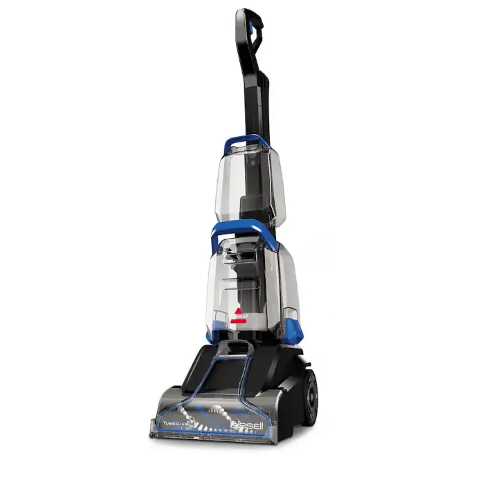 BISSELL TurboClean Cleaning Machine, Upright Carpet Cleaner, Carpet Washer, Deep Carpet Cleaning, Rug Shampooer, Floor Care Machine, Home Cleaning Appliance, Pet Cleaning Equipment, Powerful Carpet Cleaner, Easy Storage