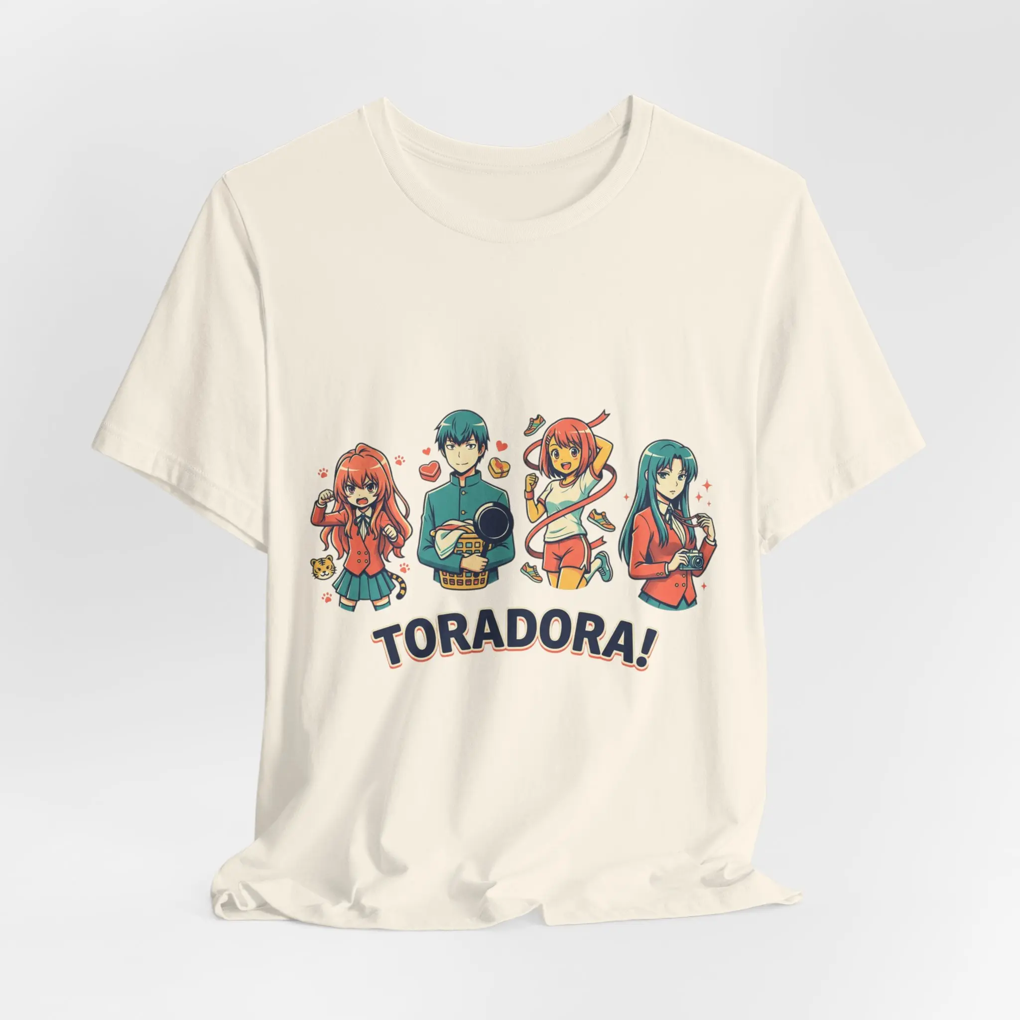 Toradora anime characters Tee | Toradora! graphic t-shirt