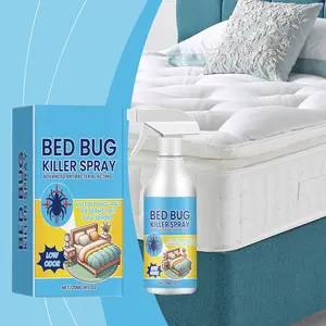 Bed Bug Spray with Natural Plant Formula, Gentle for Humans & Pets, No Rinse Needed, Also Works for Fleas, Mites, Flies & Mosquitoes