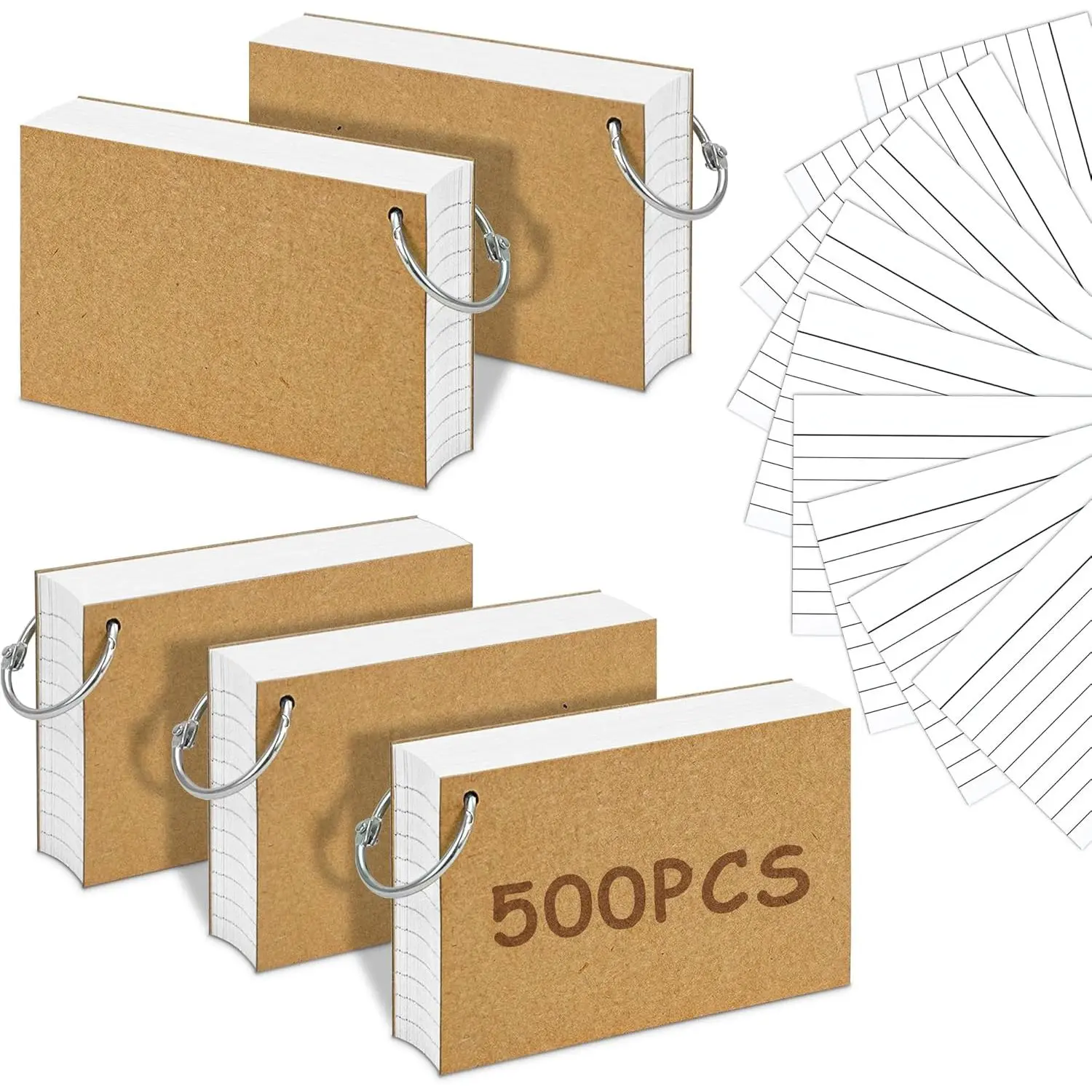 500 count White Index Cards, 3x5 Inches Flash Cards with Ring, Lined on Both Side Notecards Ruled Study Card Flashcards Heavy Note Cards for Studying, Learning, School, College - TikTok Shop 500 count White Index Cards, 3x5 Inches Flash Cards with Ring, Lined on Both Side Notecards Ruled Study Card Flashcards Heavy Note Cards for Studying, Learning, School, College - TikTok Shop