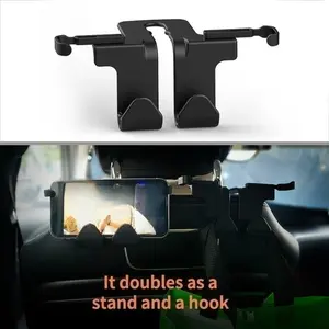 Multi-functional hook for seat back Double hook storage cart hook