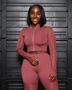 CARDIO BIKER JACKET - MUAVE