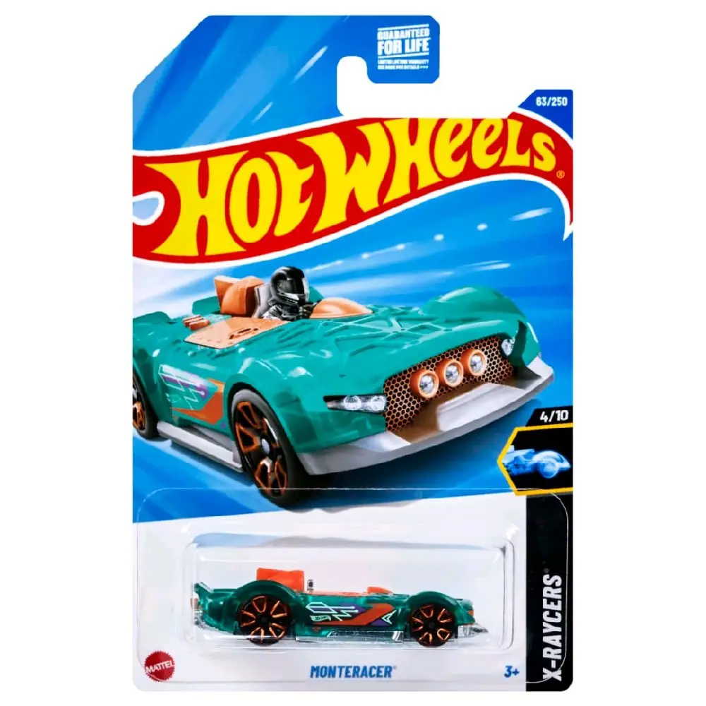 Hot Wheels MONTERACER, Green, X-Raycer