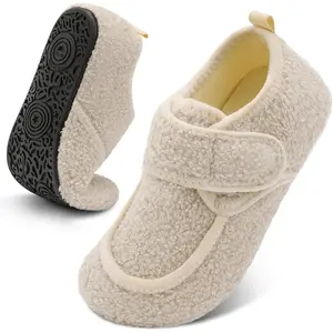 ns Mens Slippers Diabetic House Slippers for n Men Wide Indoor Slip on Barefoot Adjustable Orthopedic Neuropathy Arthritis Edema Plantar Fasciitis Slipper Socks