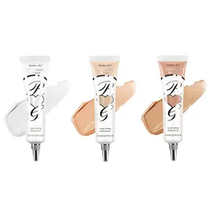 Matte Finish Liquid Eye Shadow Primer, 3 Counts/set Waterproof Long-lasting Eye Shadow Base, Suitable for All Eye Shadow Eye Makeup, Eye Cosmetic Product, Eye Makeup Products for Women & Girls