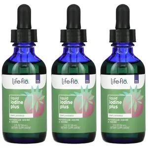 Life-flo, (3 Pack) Liquid Iodine Plus, 2 fl oz (59 ml)