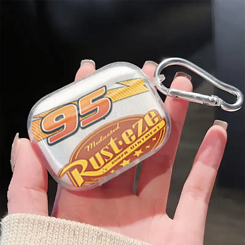 Rust Racing Airpods Case - Faded Weathered American Stock Car Retro Vintage Graphics, Anti-Slip Grip, Protection Cover for Airpods 1,2,3,4 & Pro (Mobile Phone Accessory)