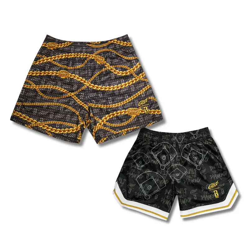 BL101 X GLD Shorts For Youth and Aldult Size