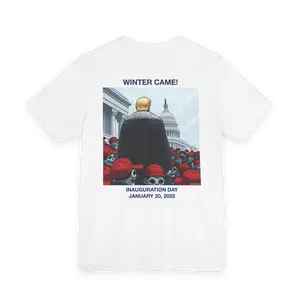 Winter Came T-Shirt - KnockOn.News - Political Satire Tee - 100% Cotton, Bella+Canvas