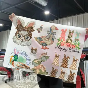 Easter DTF PREMADE GANGSHEET 30"X24", DTF TRANSFERS, DTF GANGSHEET