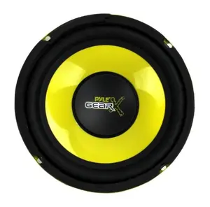 Pyle PLG64 6.5" 300W Car Mid Bass Woofer Midrange Sub Power Speaker, Yellow