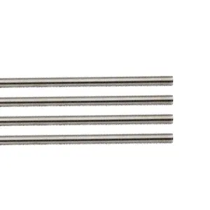 4 Packs 304 Stainless Steel 5/16"-18 Thread Fully Threaded Rods 12" Length Right Hand Threads Low Magnetic