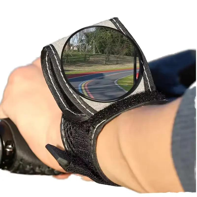 WEST BIKING Bicycle Mirror. Bicycle Back Mirror, Arm Wrist Strap Rear View Wrist Band, Bike Rear View Mirror, Bike Mirrors, Bicycle Accessories