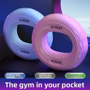 Silicone Grip Grip Ball Training Exercise Five Fingers Strength Rehabilitation Training Grip Ring Exercise Fingers