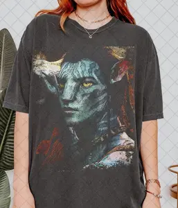 Comfort Colors Jake Sully T-Shirt, Jake Sully Avatar The Way Of Water Animal Kingdom Graphic Fan T-Shirt,Gift For Women & Men Unisex T-Shirt