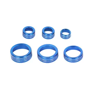 For 2007-2013 Chevy Silverado/ Suburban/ Avalanche/ Tahoe/ YUKON Console Switch Adjust Knob Trim Ring Truck Accessories