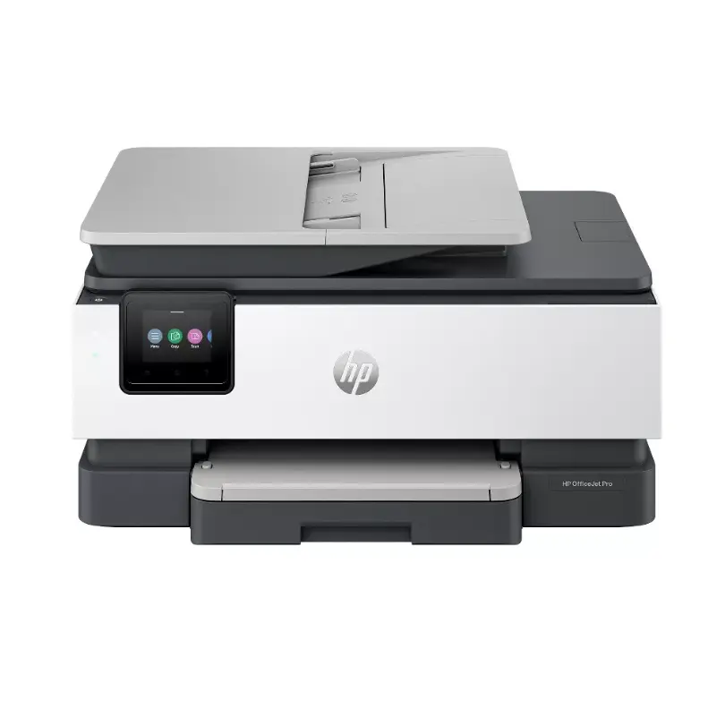 HP OfficeJet Pro 8125 Wireless All-in-1 Color Inkjet Printer for Home Office - Print, Scan, Copy, Auto Duplex Printing, 35-Sheet ADF, Dual-Band WiFi, 2.7" Touchscreen, AirPrint, HP App, AI-Enabled