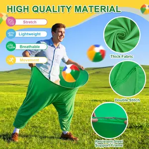 Granny Pants patio games, outdoor games with bouncy balls and air pumps, team relay family party venue games