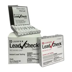 Luxfer LeadCheck Swabs – Instant Lead Test Crystal Case (48 Swabs)